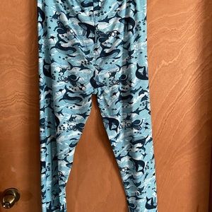 Leggings, Plus Size Under the Sea